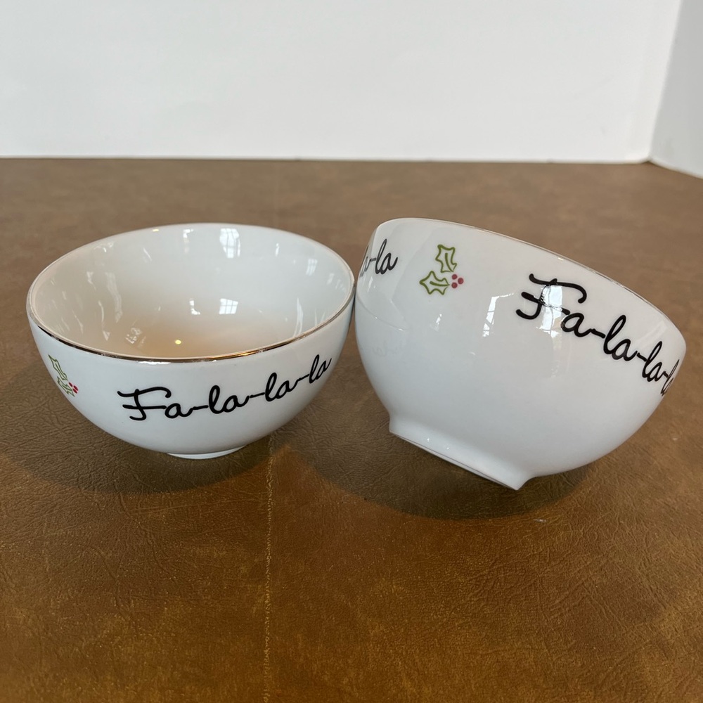 St Nicholas Square 'Tis the Season Appetizer/Dessert Bowls